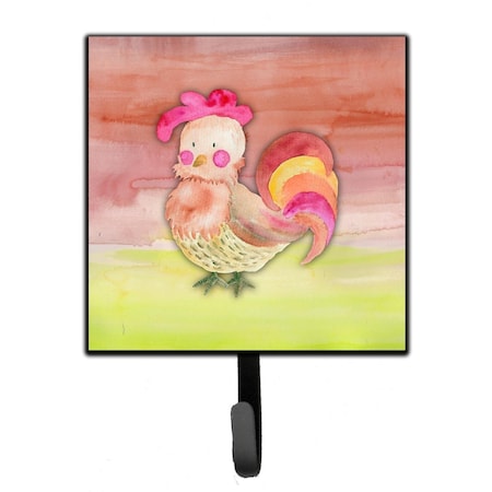 Carolines Treasures Rooster Watercolor Leash or Key Holder BB7417SH4